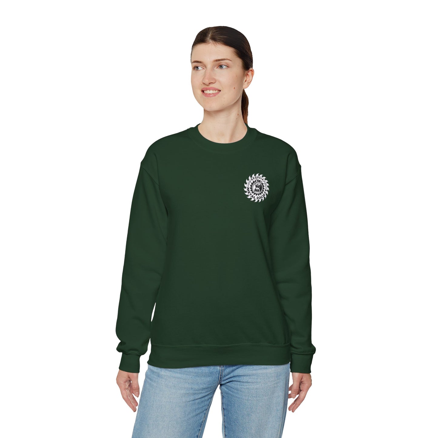 Georgia Metal Society Unisex Heavy Blend™ Crewneck Sweatshirt