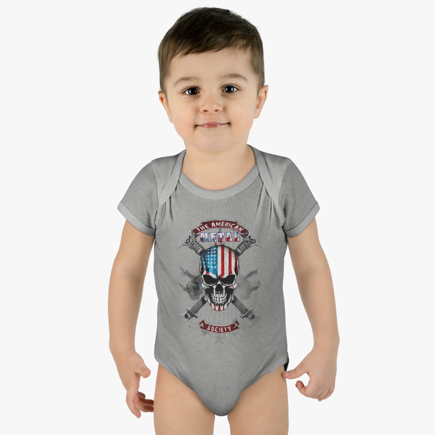 American Society Infant Baby Rib Bodysuit