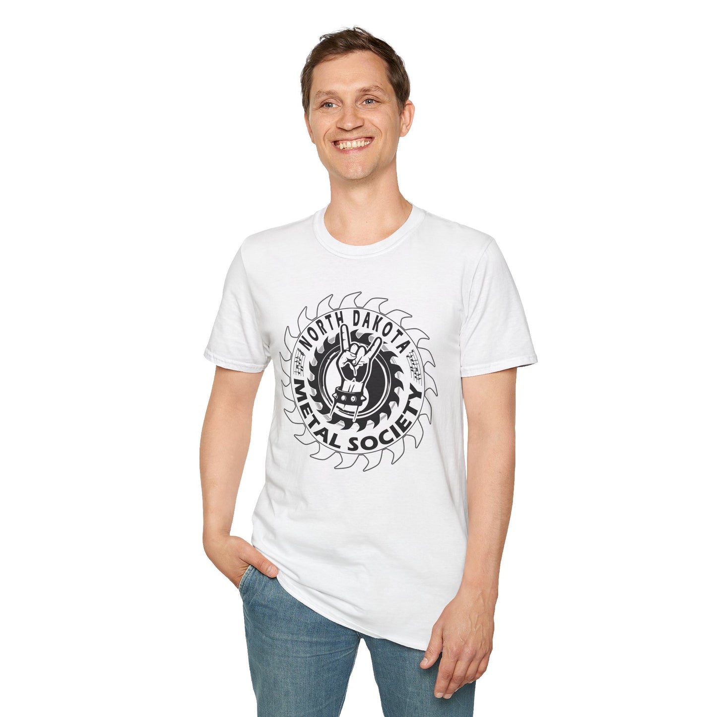 North Dakota Metal Society Unisex Soft style T-Shirt