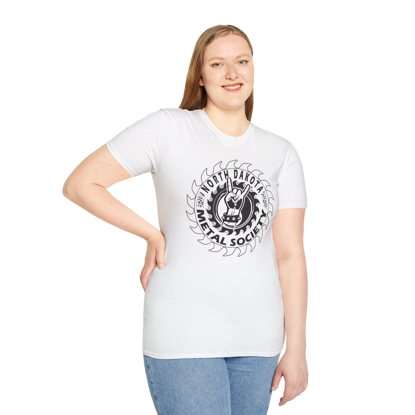 North Dakota Metal Society Unisex Soft style T-Shirt