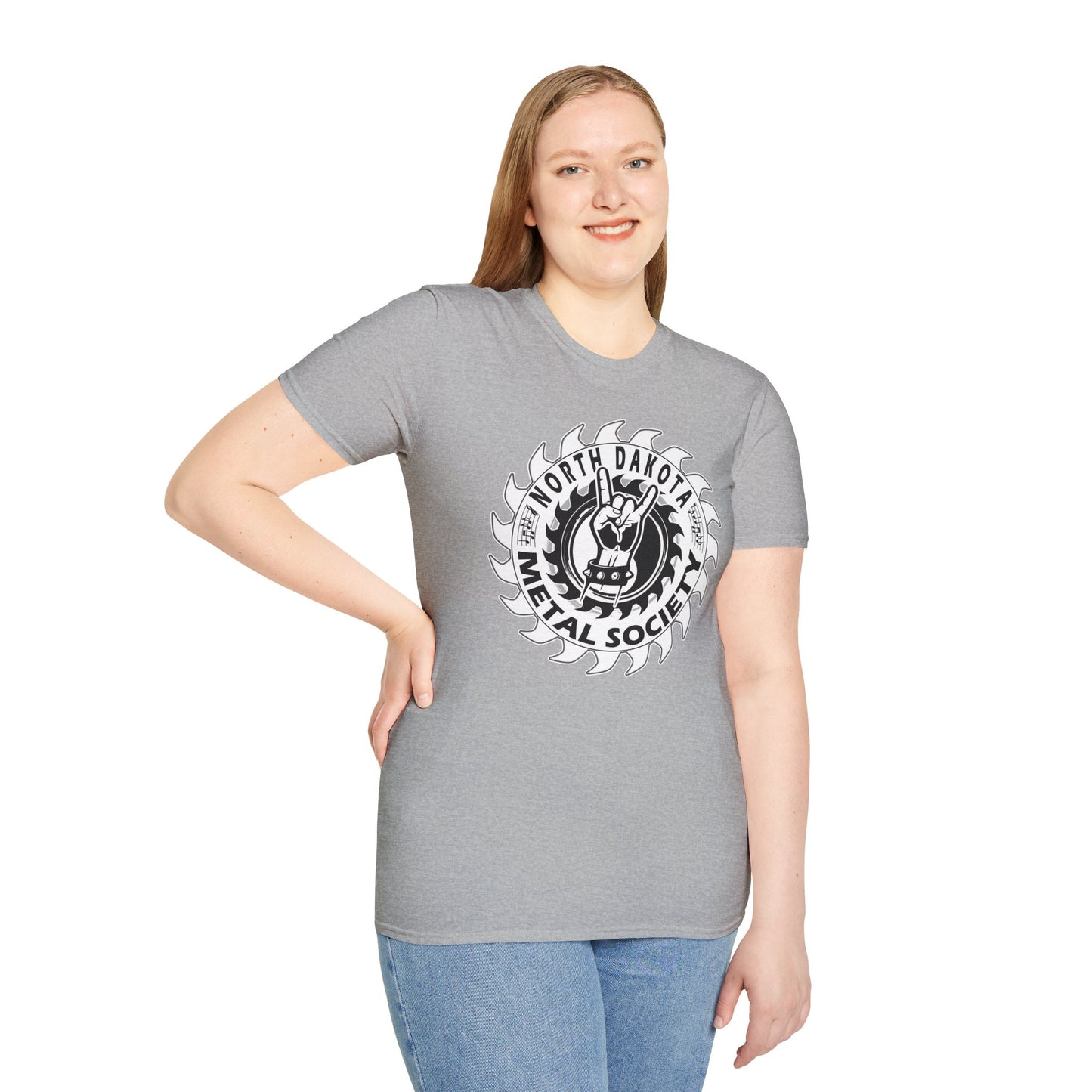 North Dakota Metal Society Unisex Soft style T-Shirt