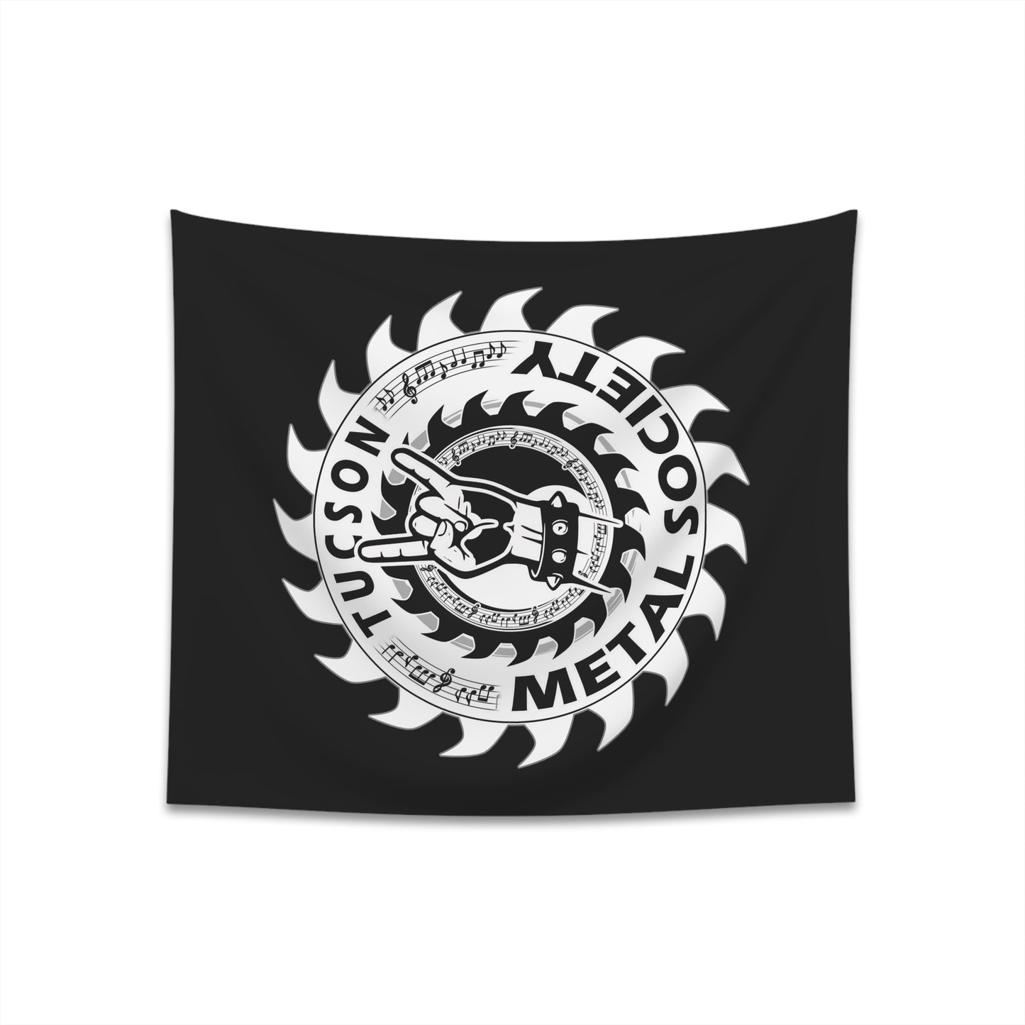 Tucson Metal Society Printed Wall Tapestry