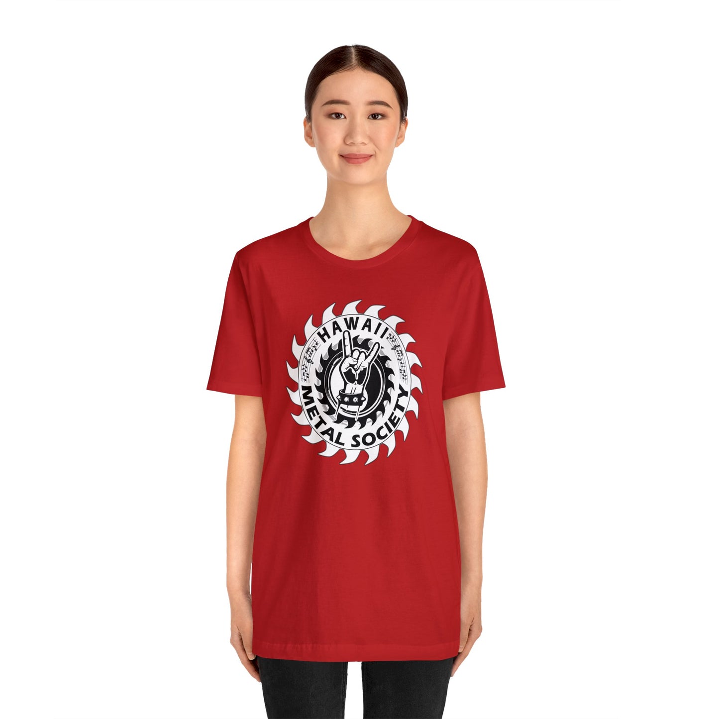 Hawaii Metal Society Unisex Jersey Short Sleeve Tee