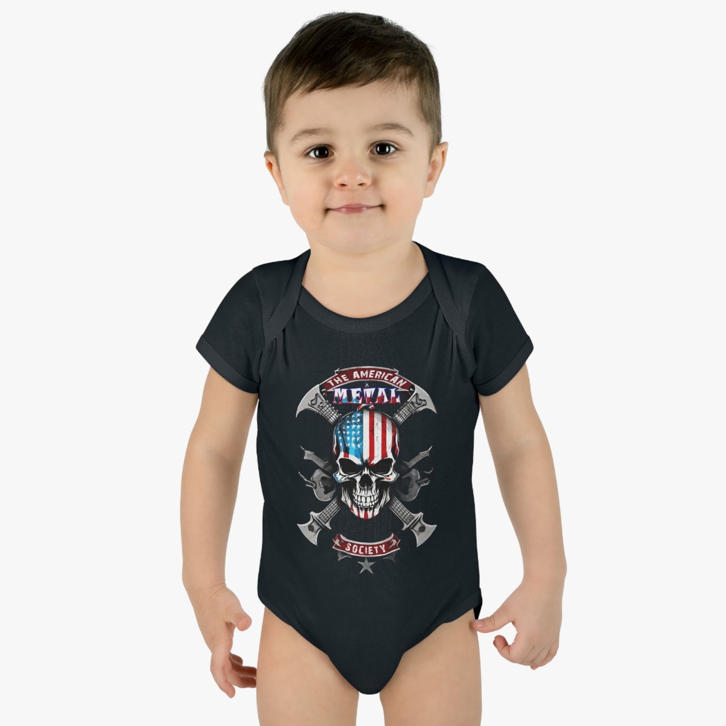 American Society Infant Baby Rib Bodysuit