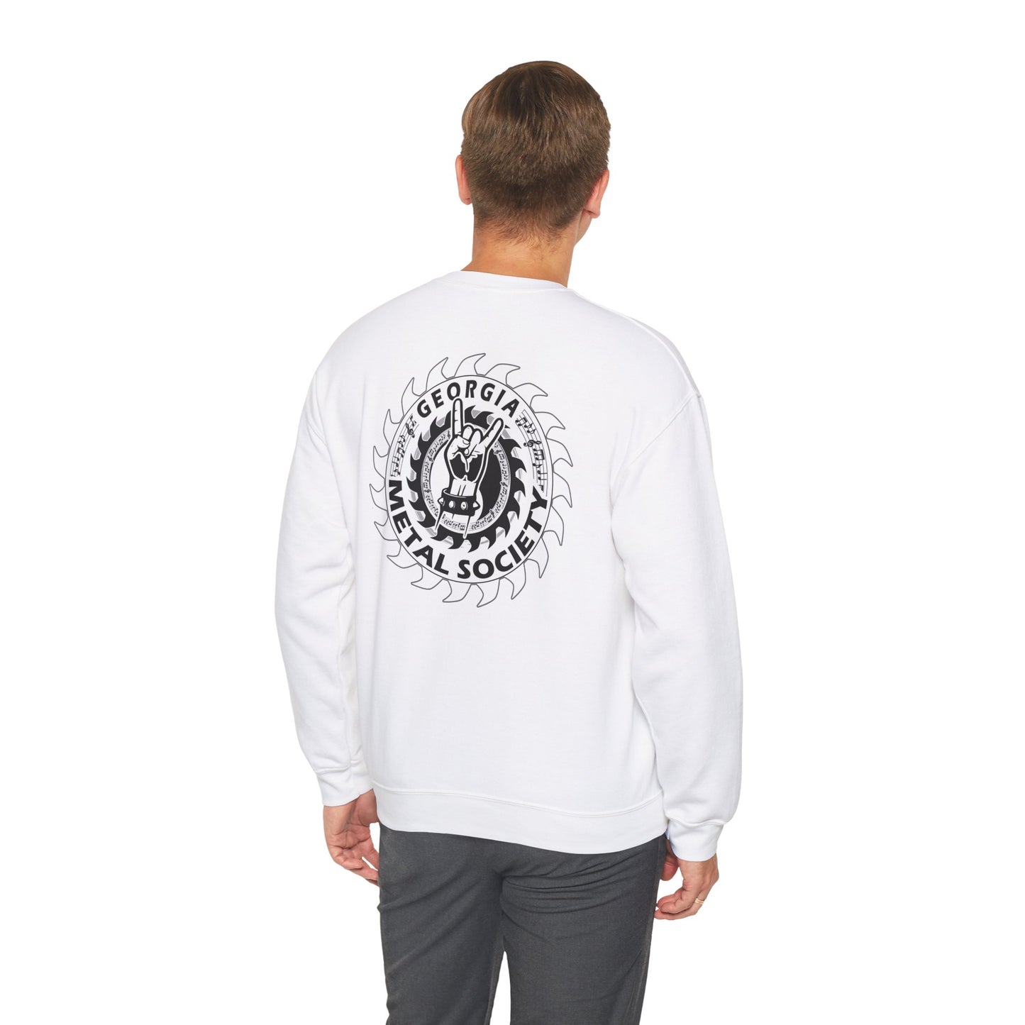 Georgia Metal Society Unisex Heavy Blend™ Crewneck Sweatshirt