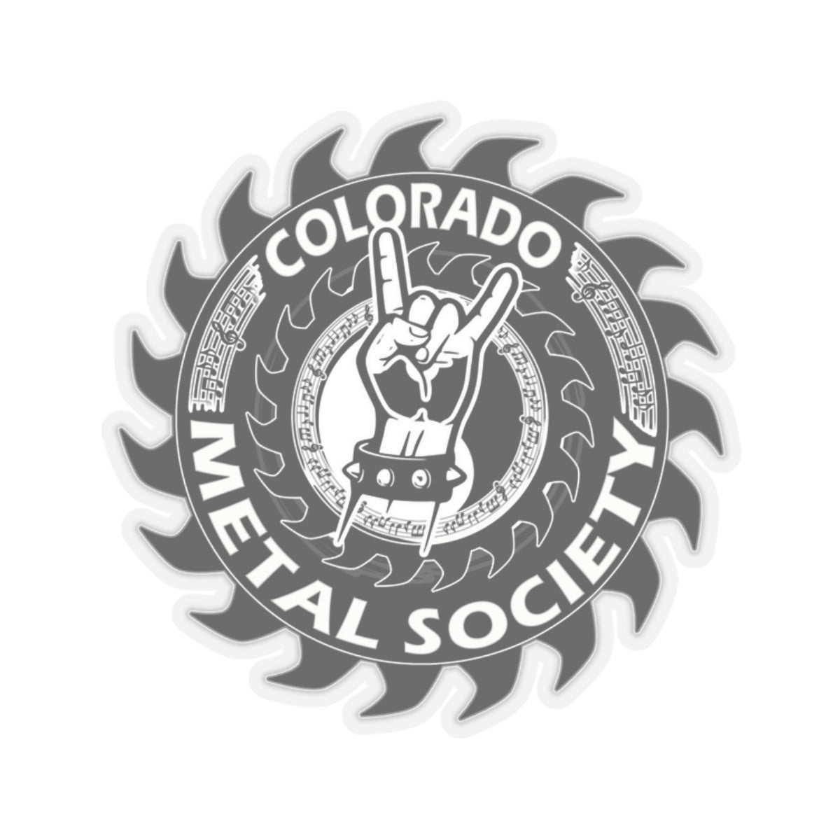 Colorado Metal Society Kiss-Cut Stickers