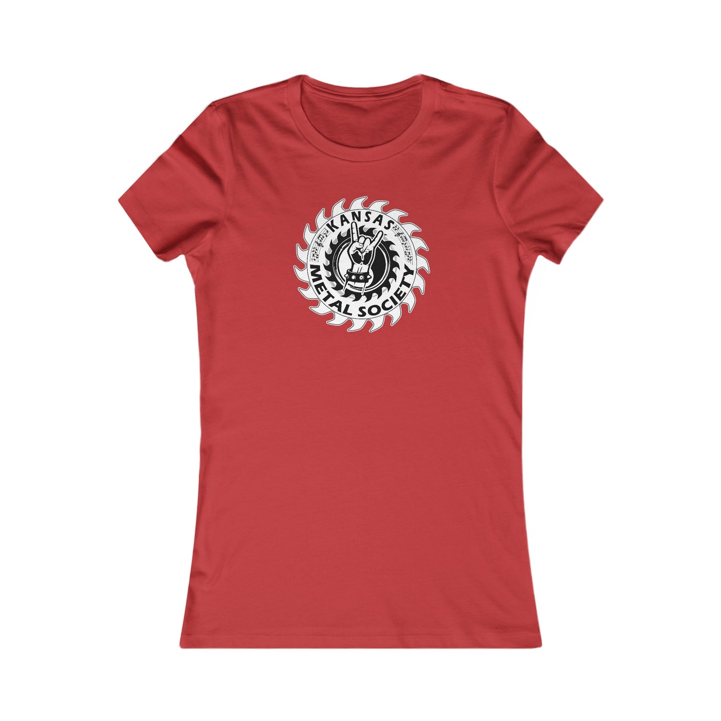 Kansas Metal Society Women's Favorite Tee