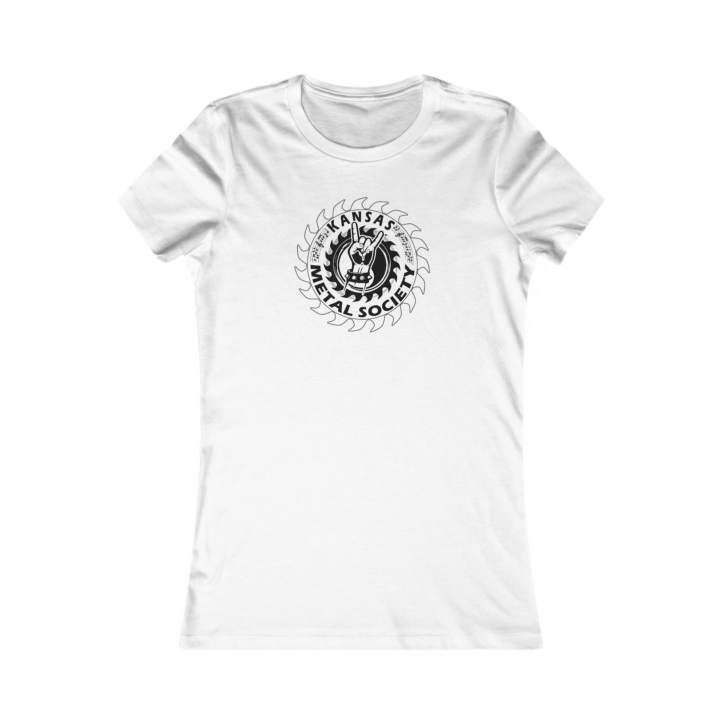 Kansas Metal Society Women's Favorite Tee