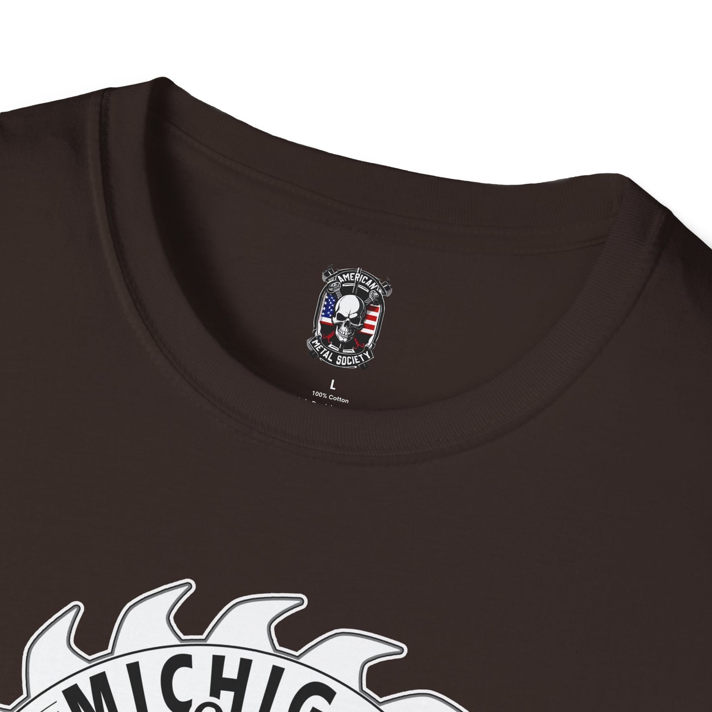 Michigan Metal Society Unisex Softstyle T-Shirt