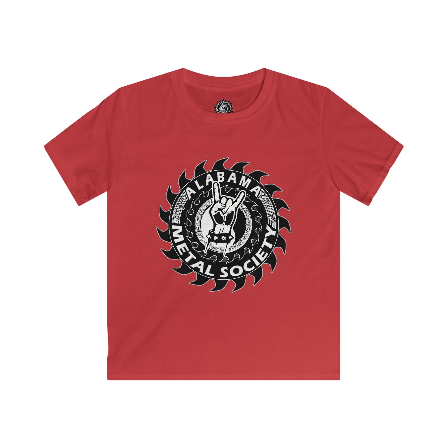 Alabama metal Society Kids Softstyle Tee