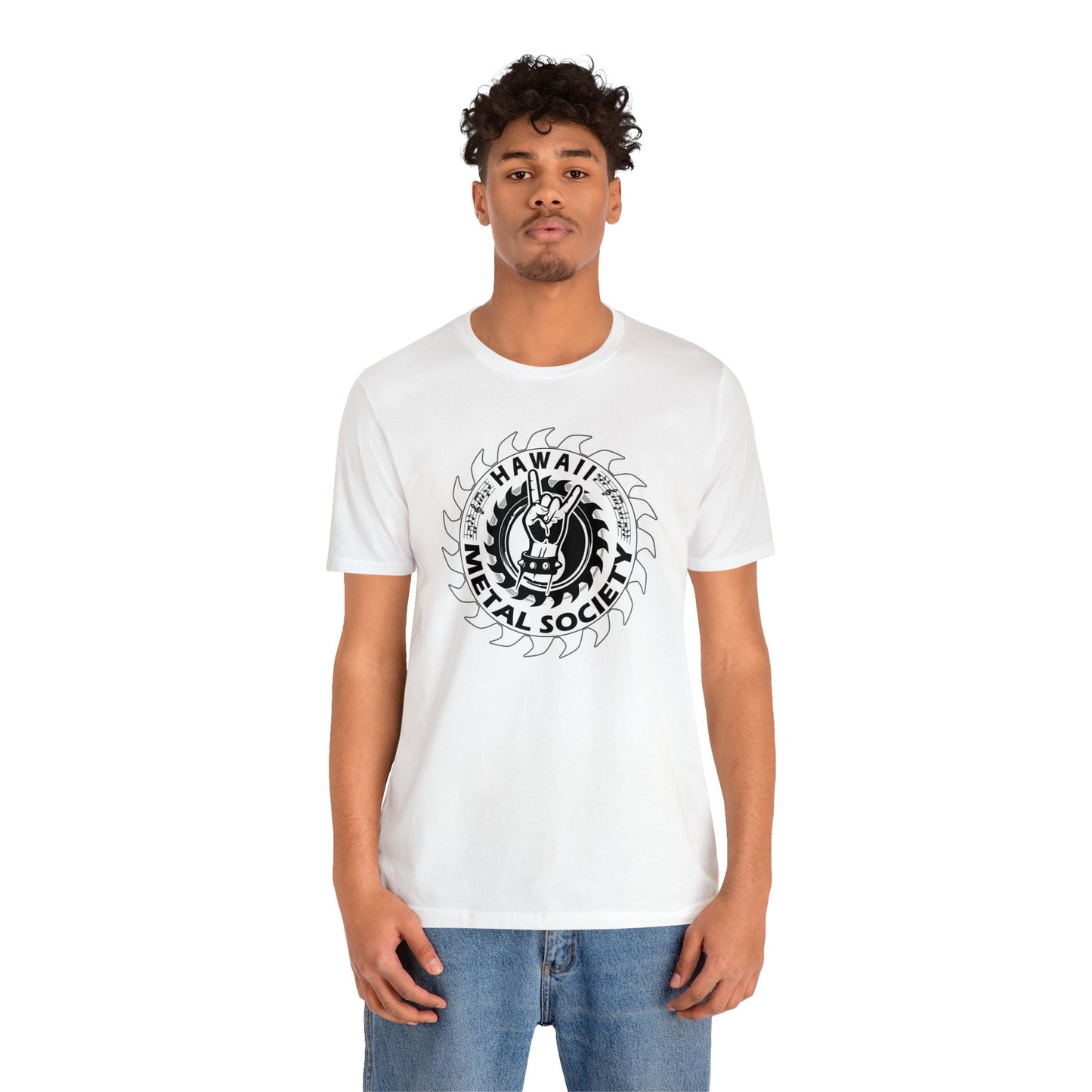 Hawaii Metal Society Unisex Jersey Short Sleeve Tee