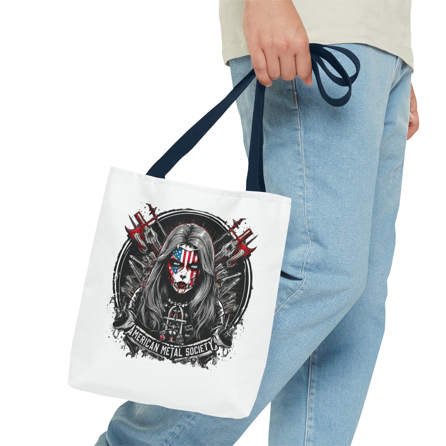 American Metal Society Tote Bag (AOP)