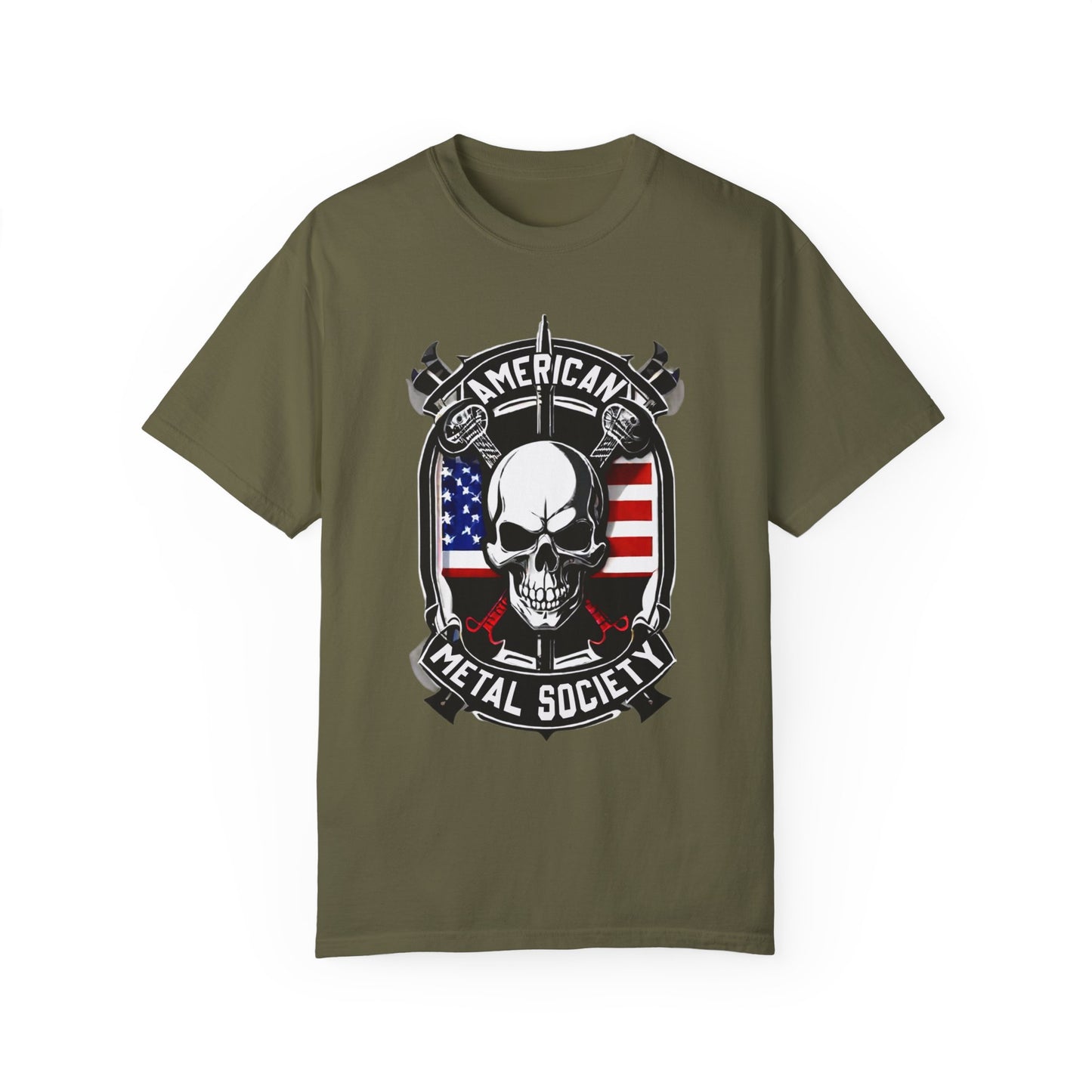 American Metal Society Unisex Garment-Dyed T-shirt