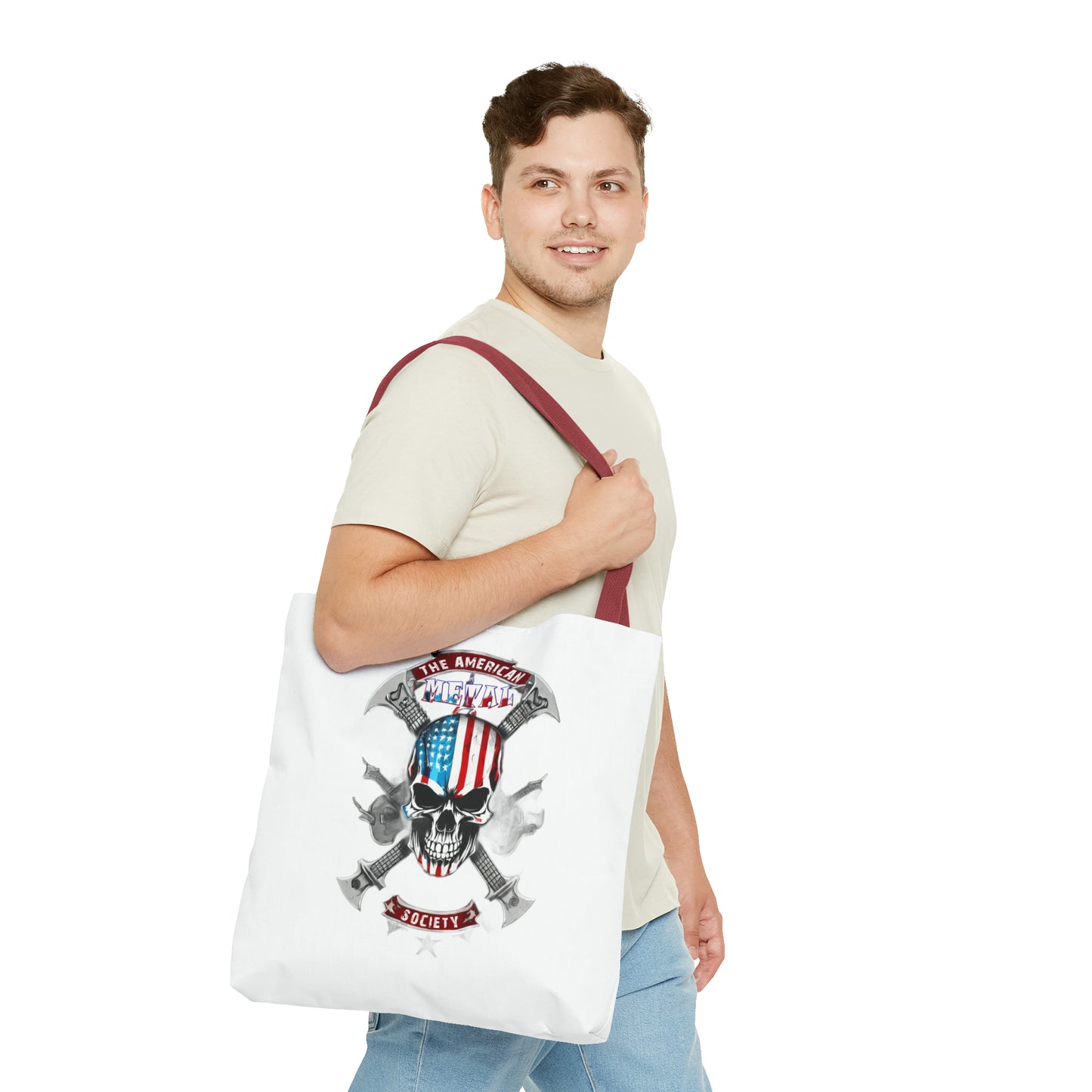 American Metal Society Tote Bag (AOP)