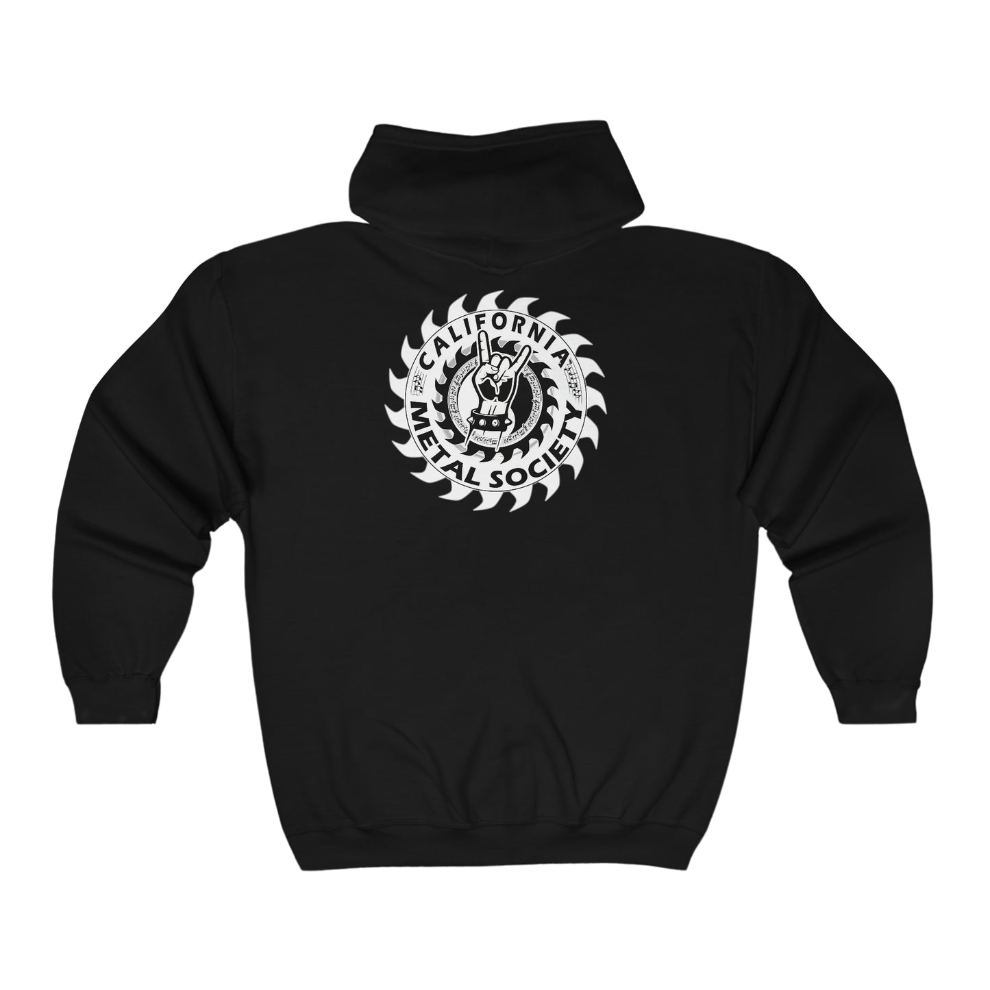 California Metal Society Unisex Heavy Blend™ Full Zip Hooded Sweatshirt