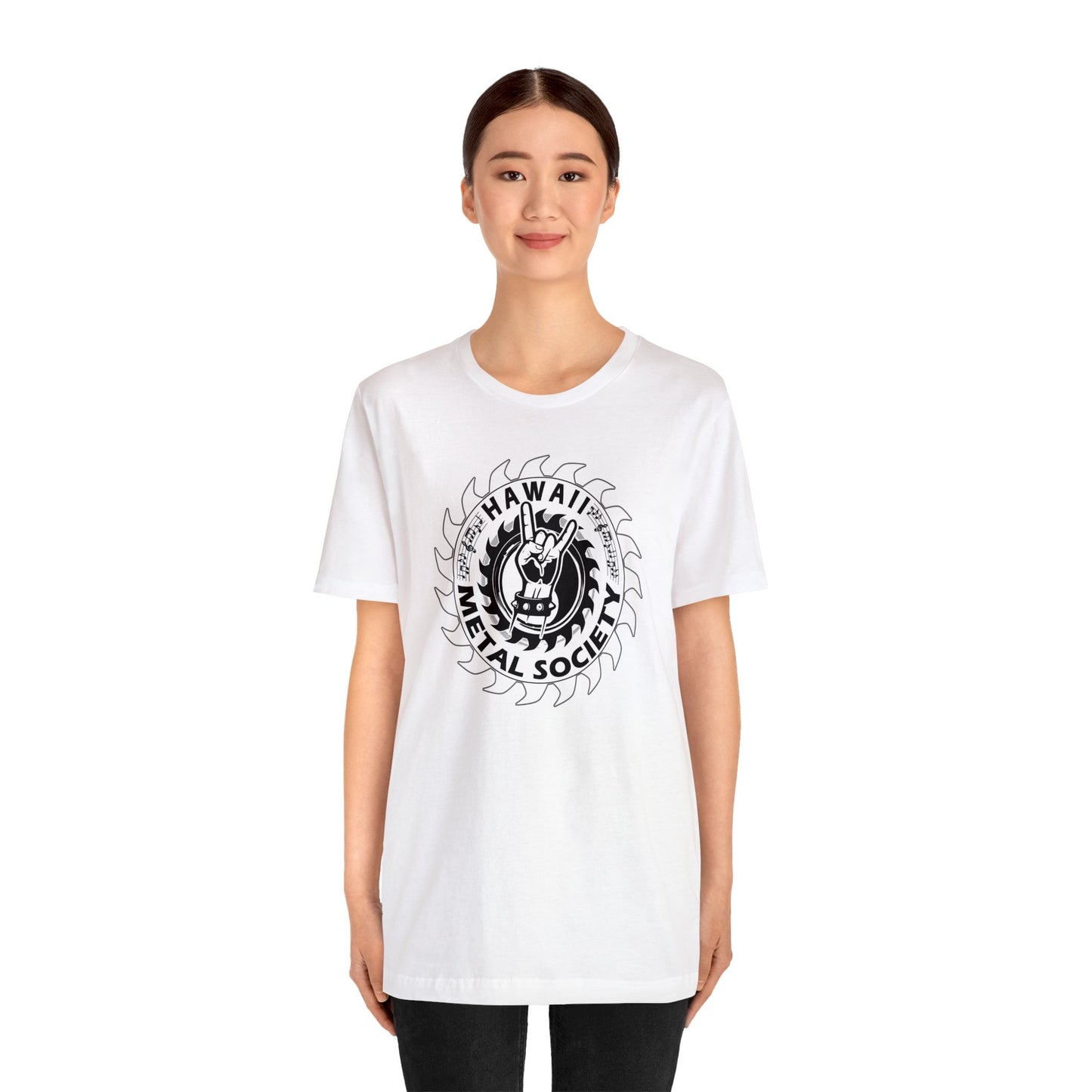 Hawaii Metal Society Unisex Jersey Short Sleeve Tee