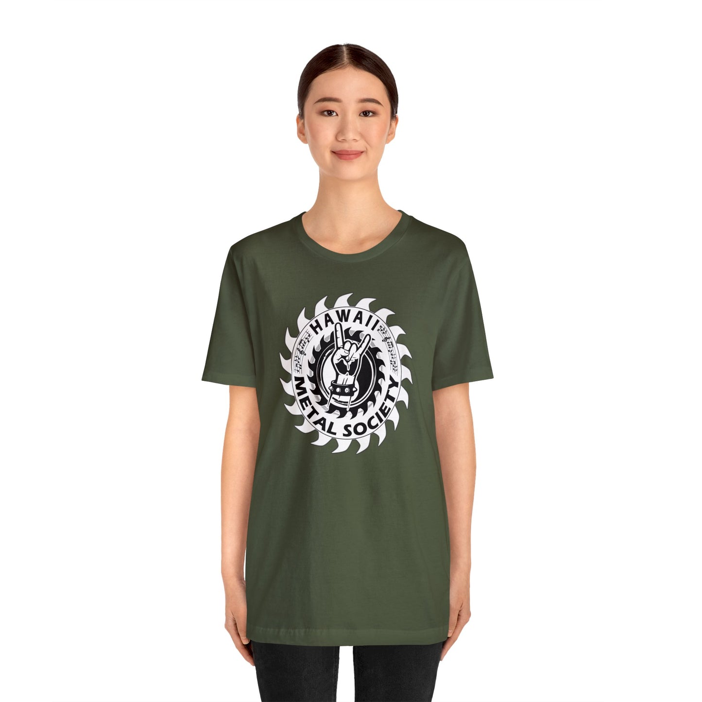 Hawaii Metal Society Unisex Jersey Short Sleeve Tee