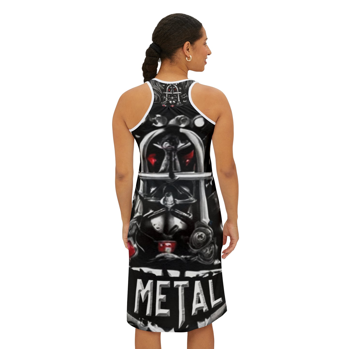 American Metal Society Women's Racerback Dress (AOP)