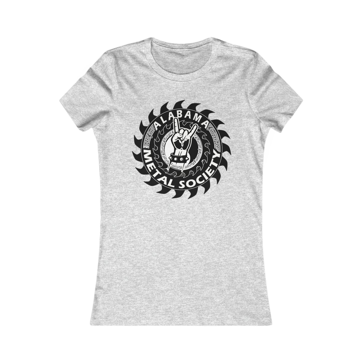 Alabama Metal Society Black logo Women's Favorite Tee