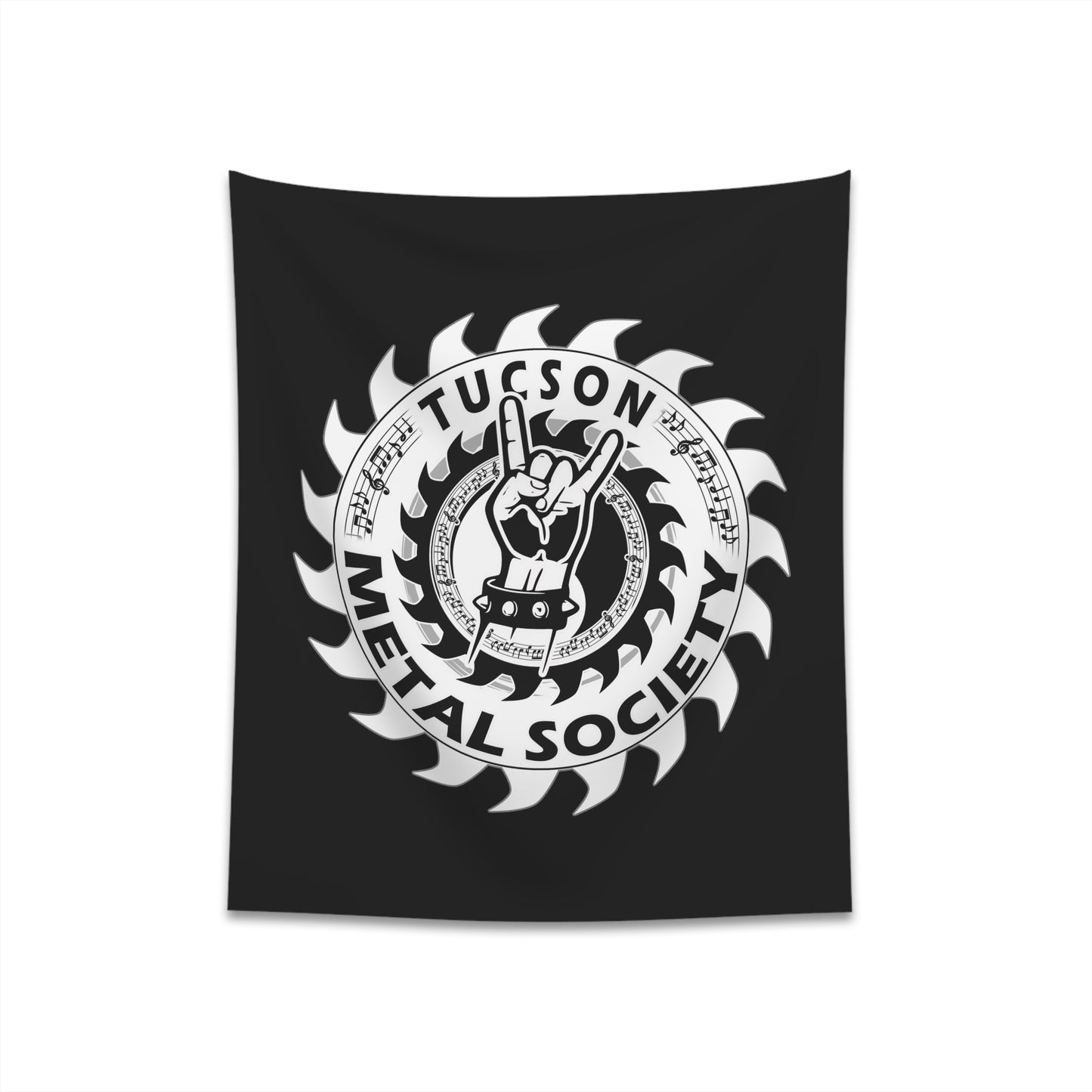 Tucson Metal Society Printed Wall Tapestry