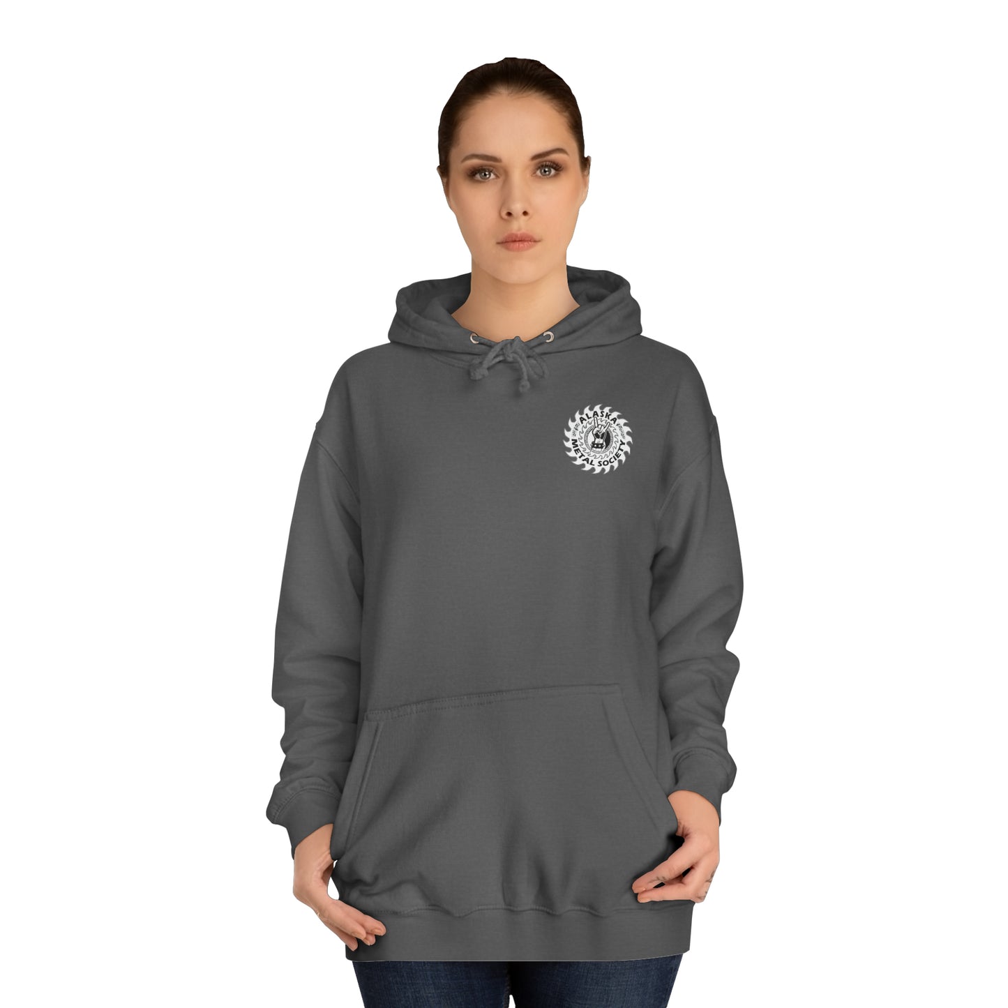 Alaska Metal Society Unisex College Hoodie