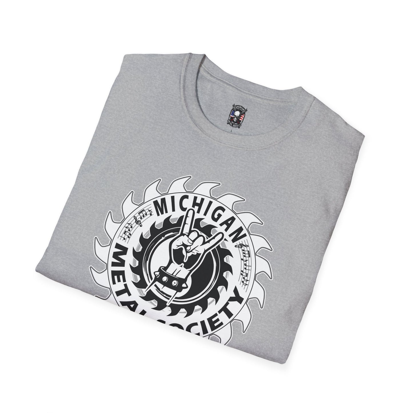 Michigan Metal Society Unisex Softstyle T-Shirt