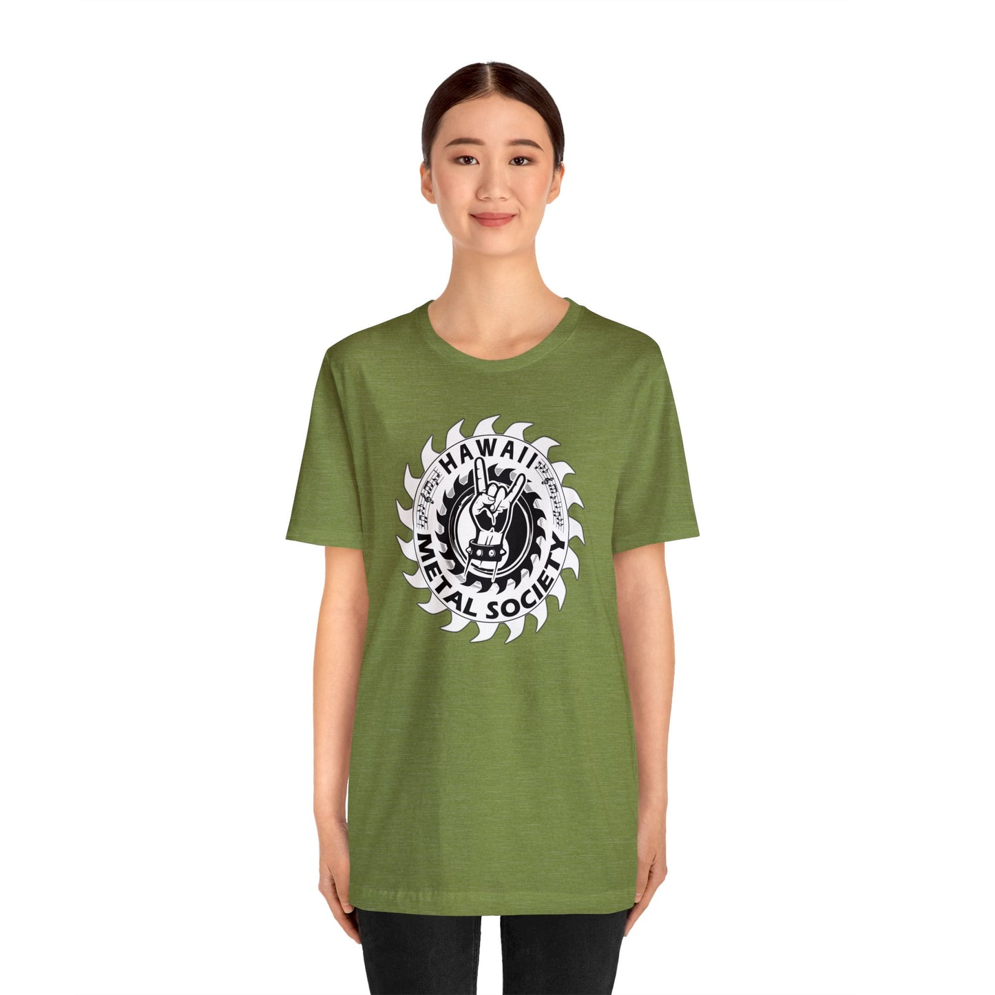 Hawaii Metal Society Unisex Jersey Short Sleeve Tee