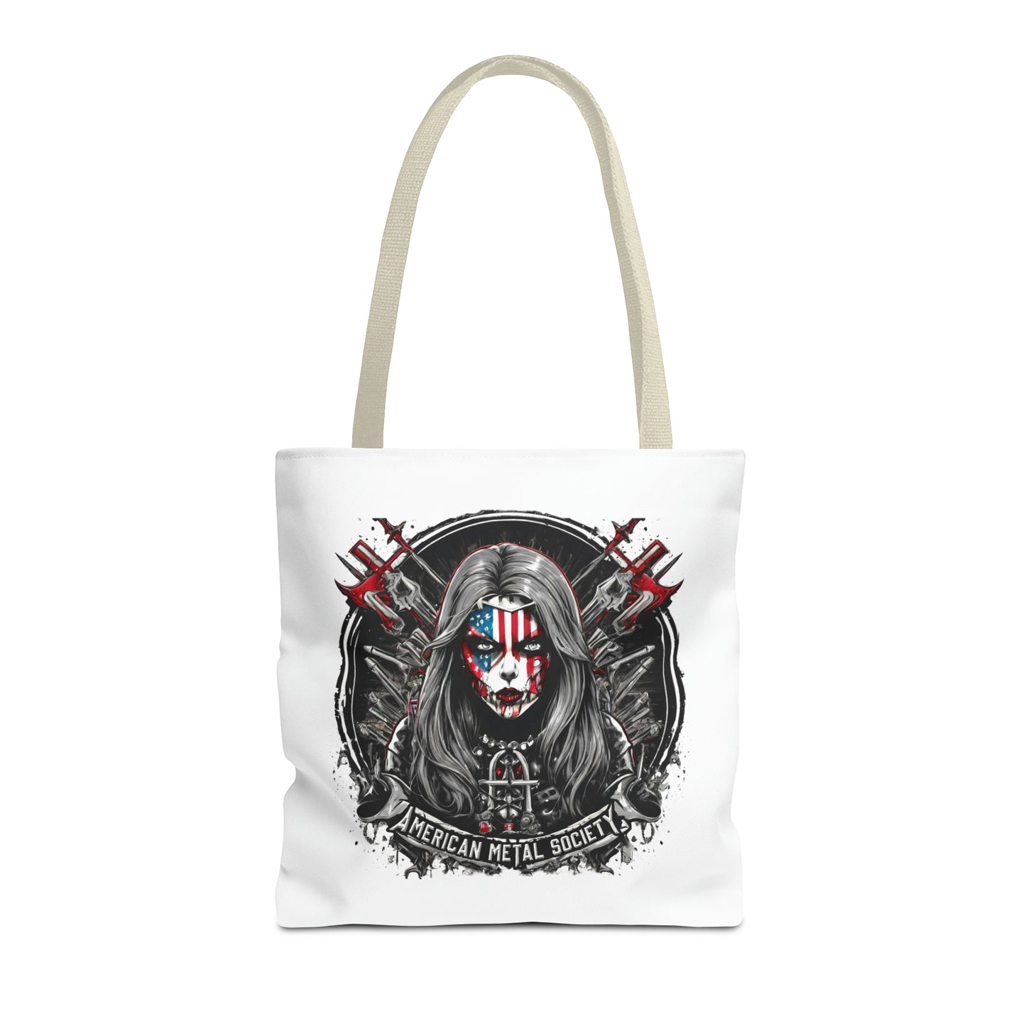 American Metal Society Tote Bag (AOP)