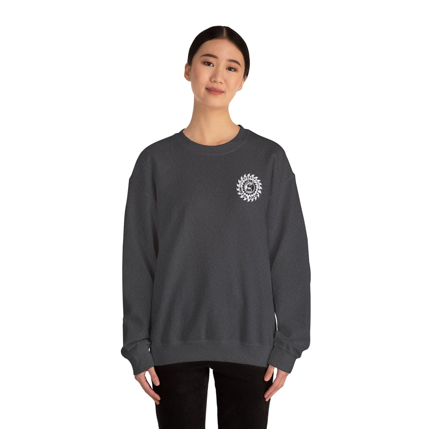 Georgia Metal Society Unisex Heavy Blend™ Crewneck Sweatshirt