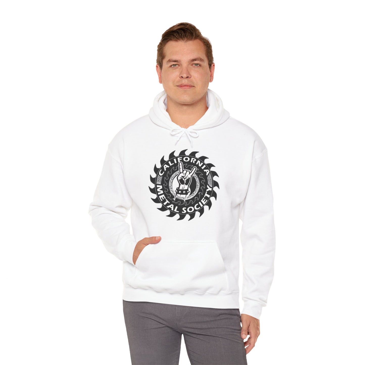 California Metal Society Unisex Heavy Blend™ Hooded Sweatshirt