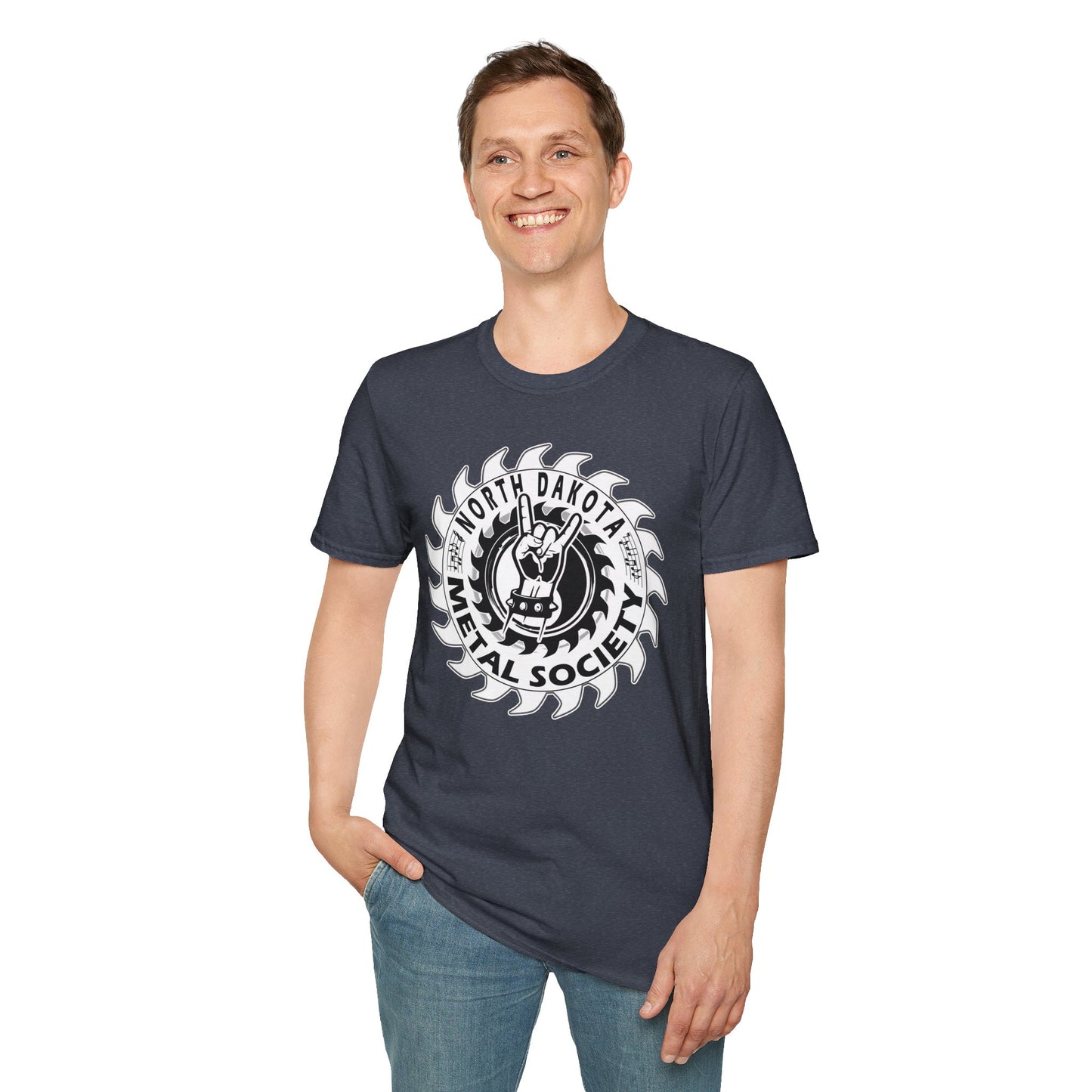 North Dakota Metal Society Unisex Soft style T-Shirt