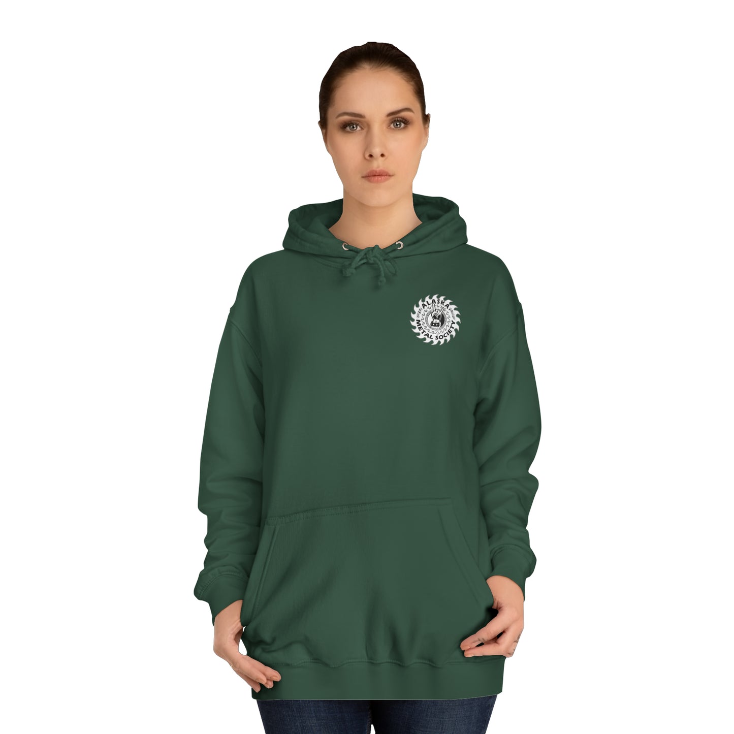 Alaska Metal Society Unisex College Hoodie