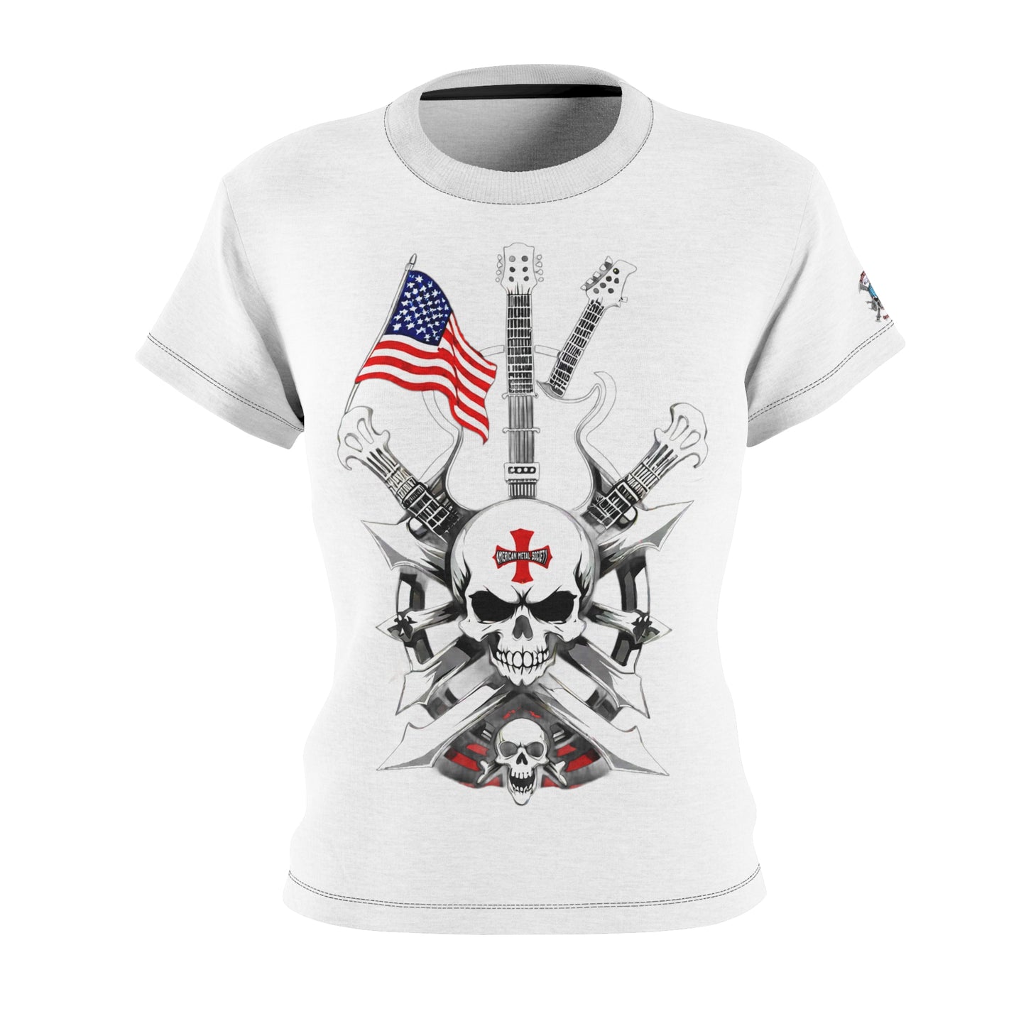 American Metal Society Women's Cut & Sew Tee (AOP)