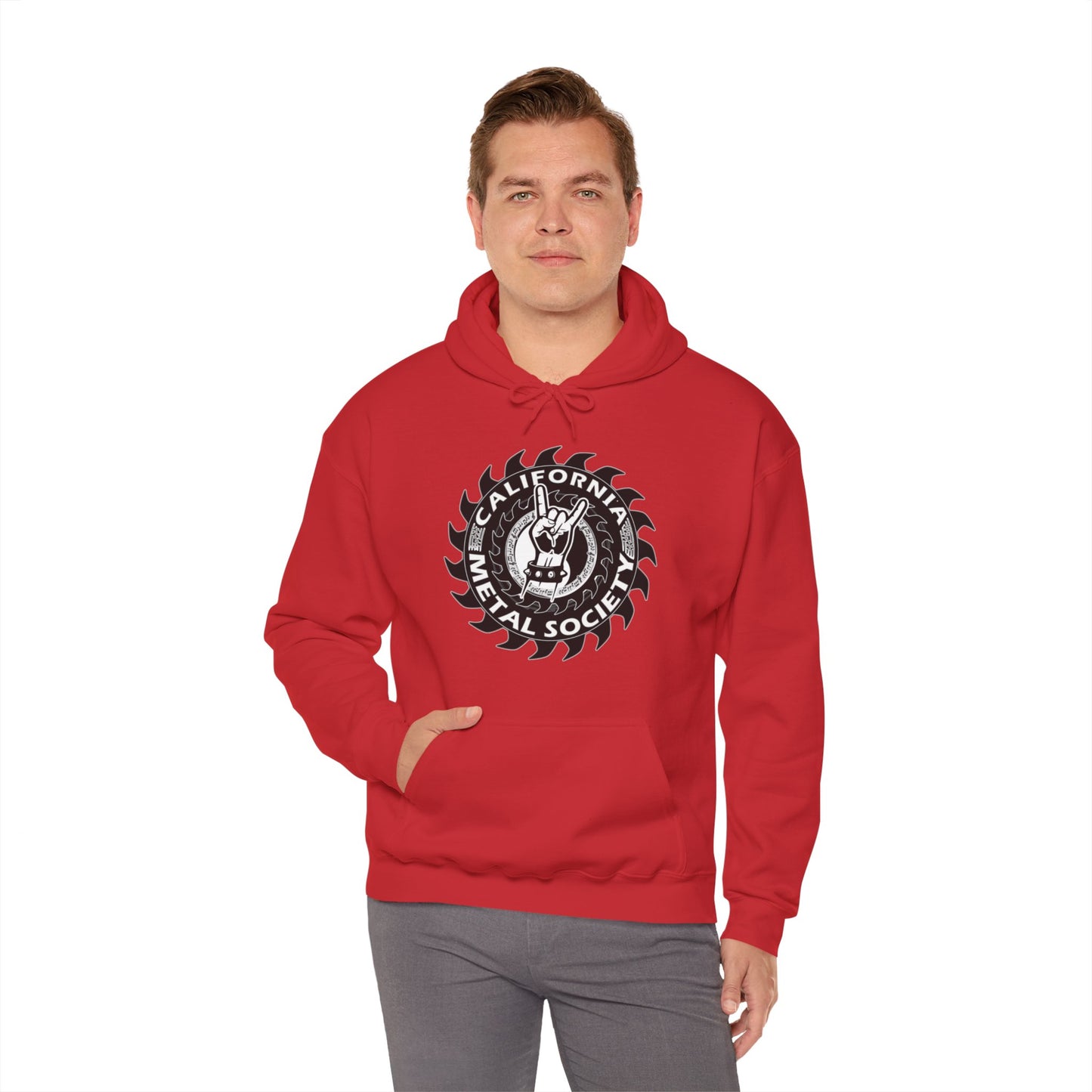 California Metal Society Unisex Heavy Blend™ Hooded Sweatshirt