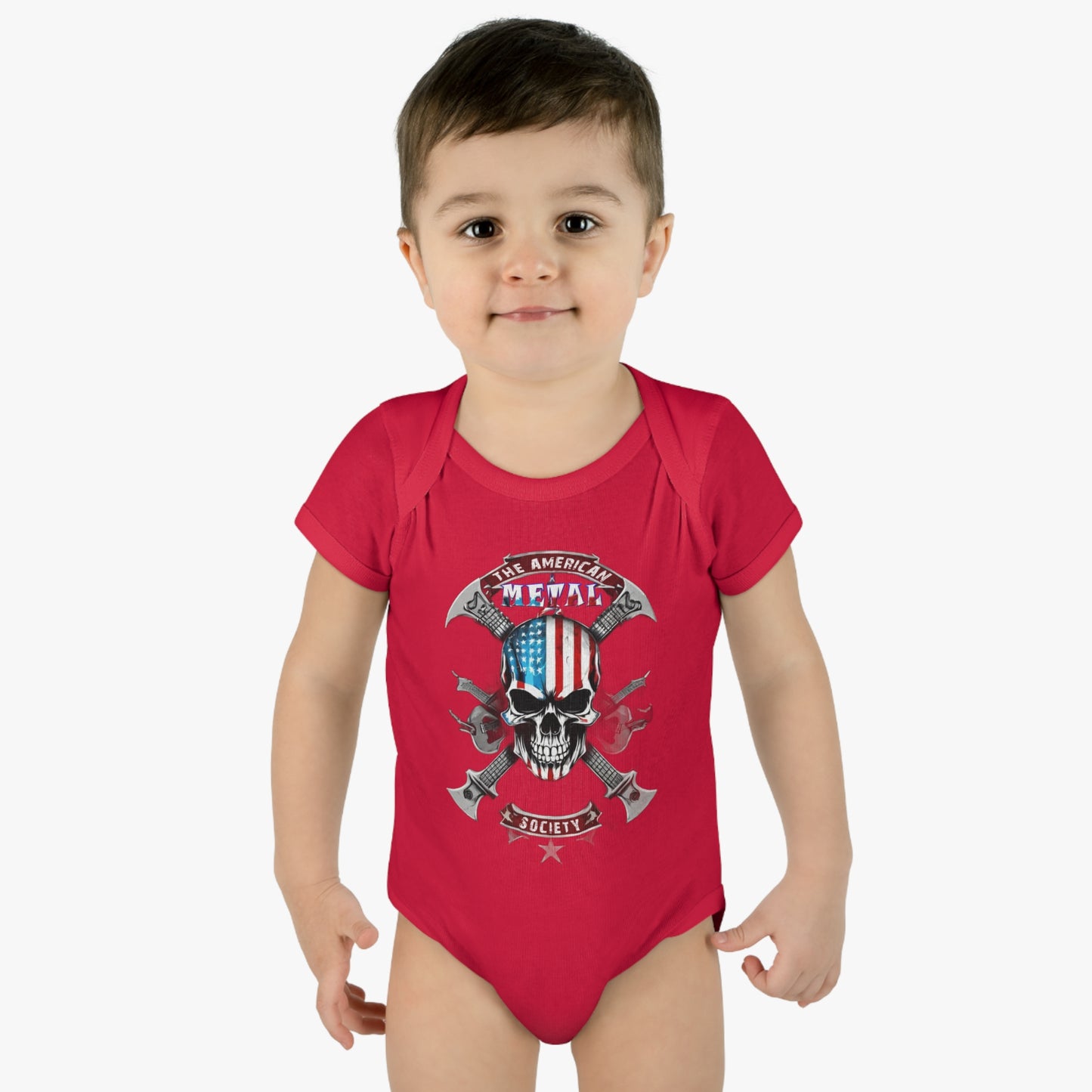 American Society Infant Baby Rib Bodysuit