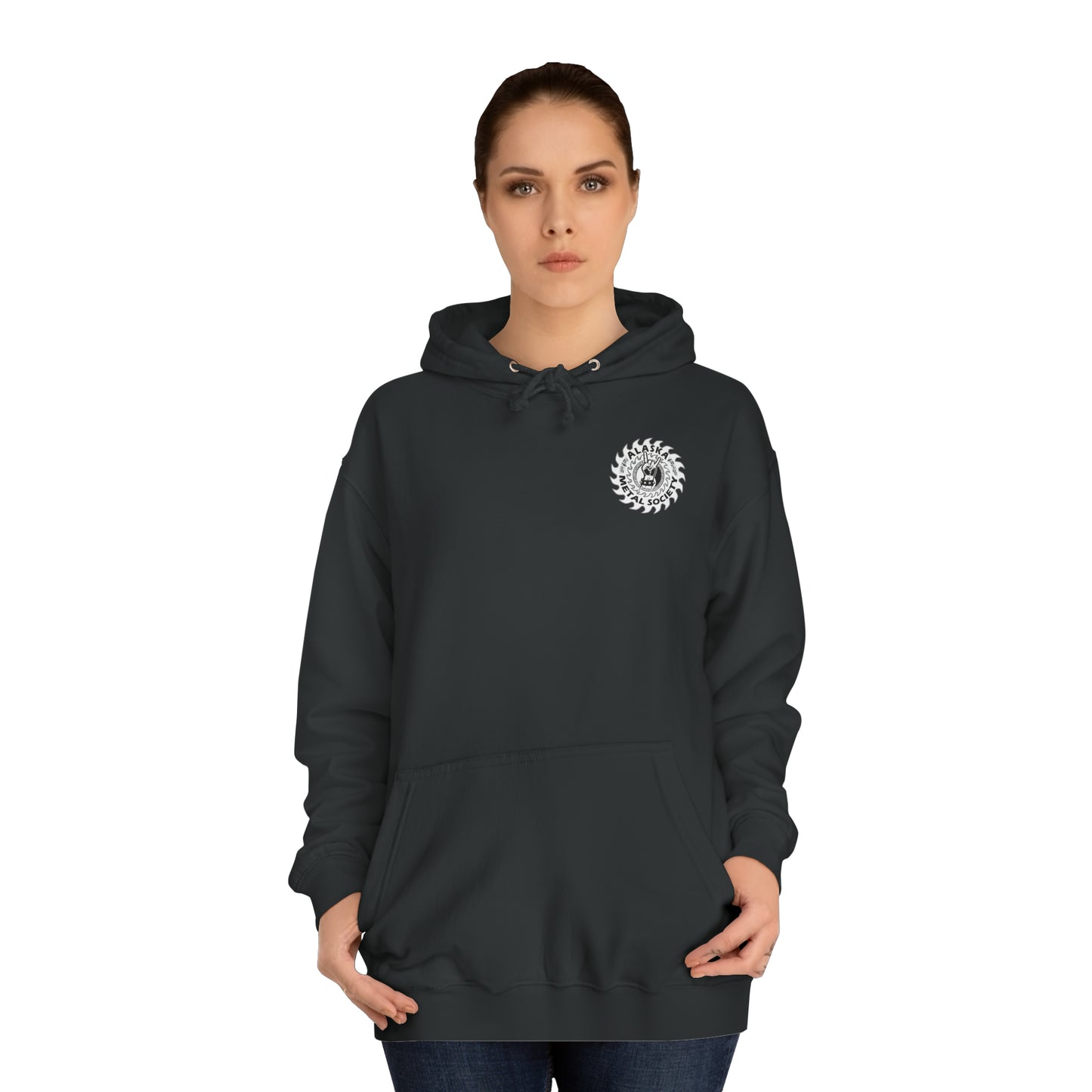 Alaska Metal Society Unisex College Hoodie