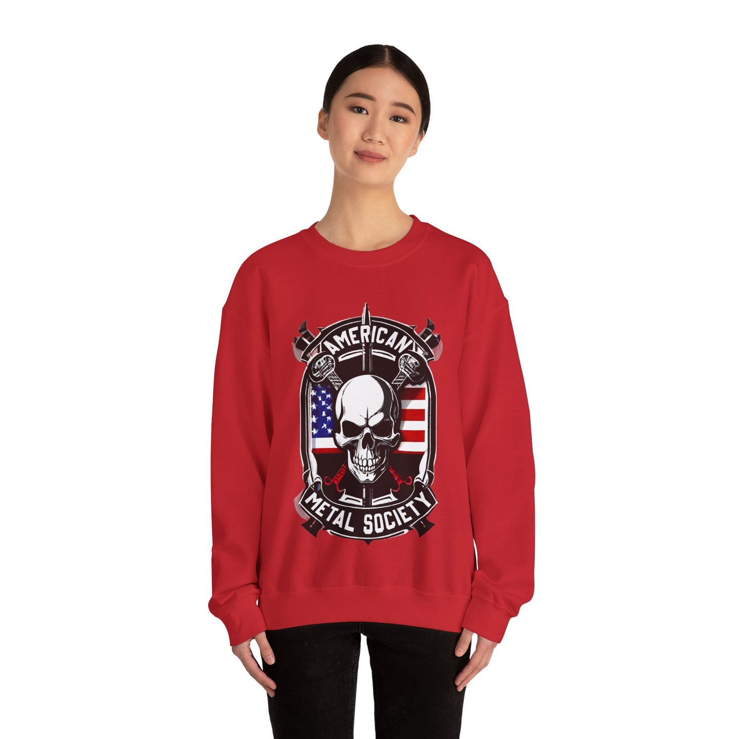 American Metal Society Unisex Heavy Blend™ Crewneck Sweatshirt