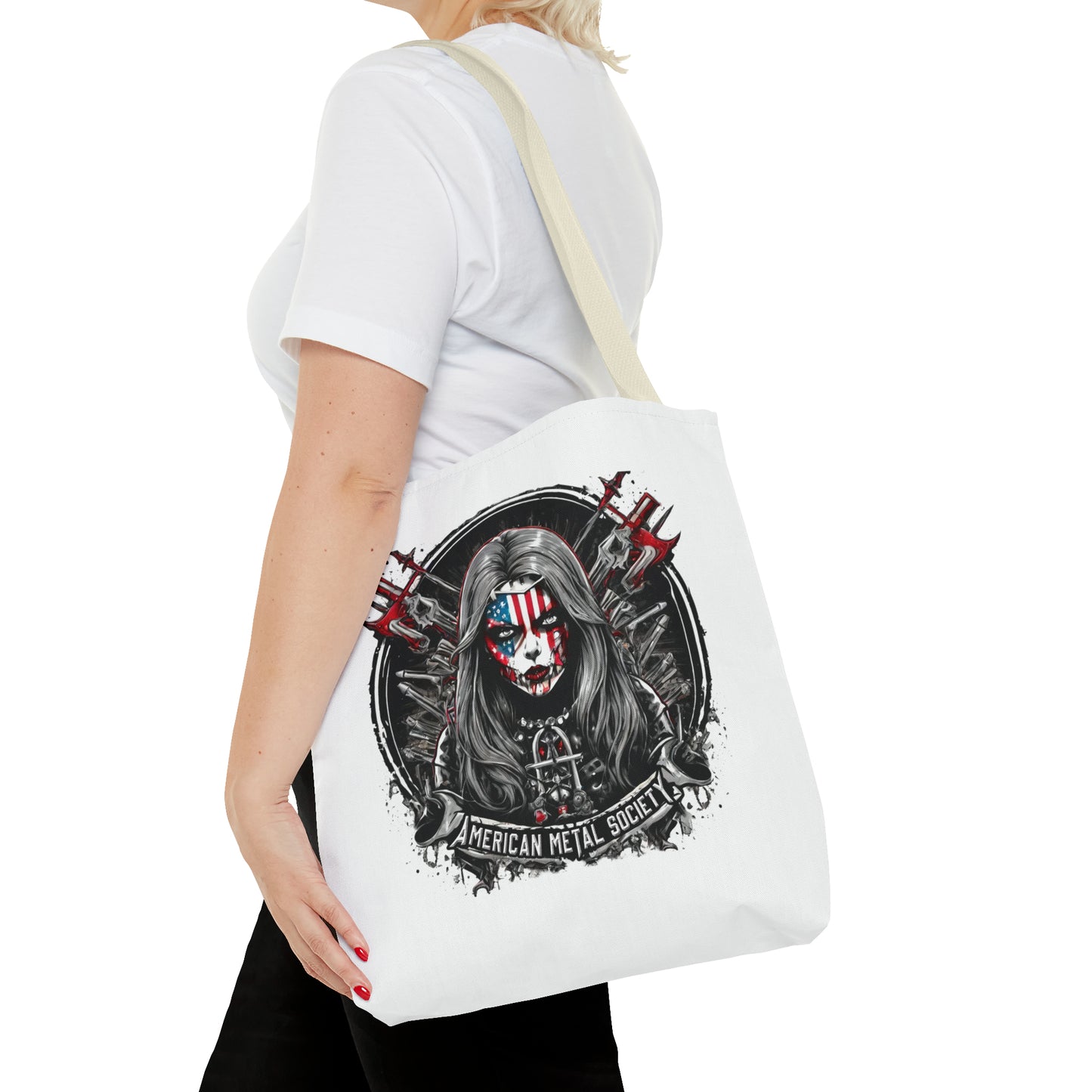 American Metal Society Tote Bag (AOP)