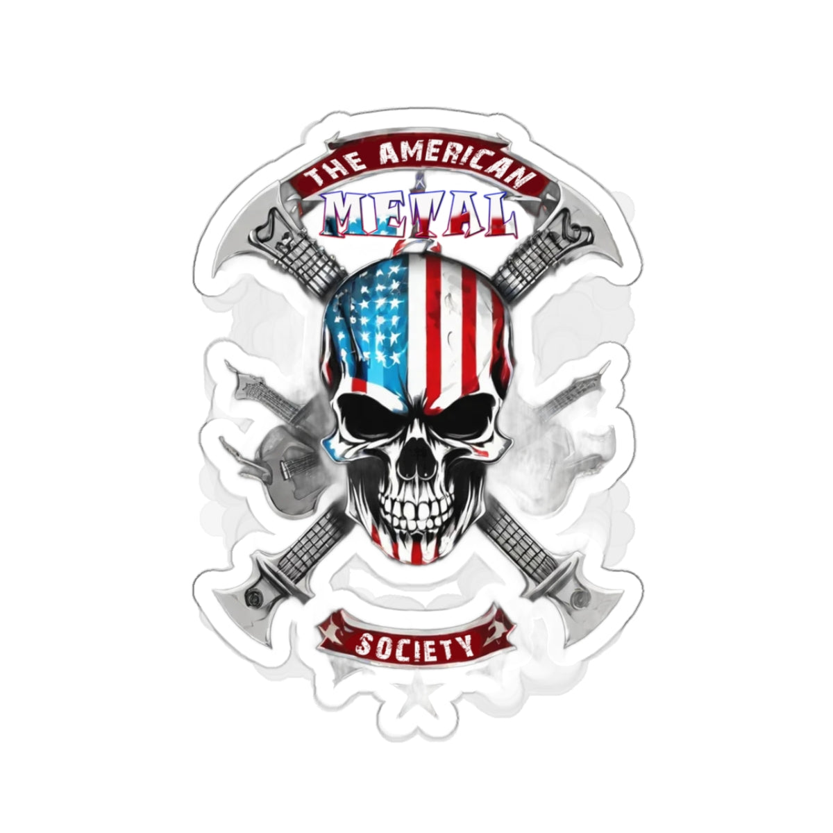 American Metal Society Kiss-Cut Stickers