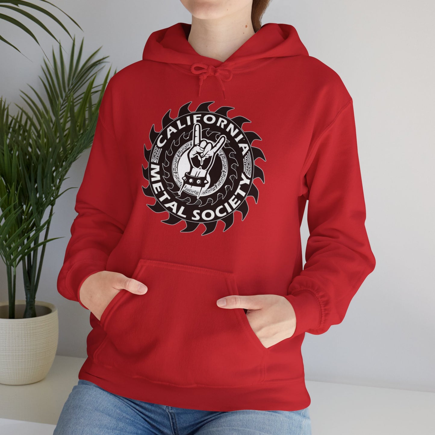 California Metal Society Unisex Heavy Blend™ Hooded Sweatshirt