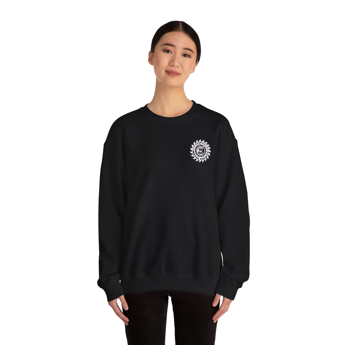 Georgia Metal Society Unisex Heavy Blend™ Crewneck Sweatshirt