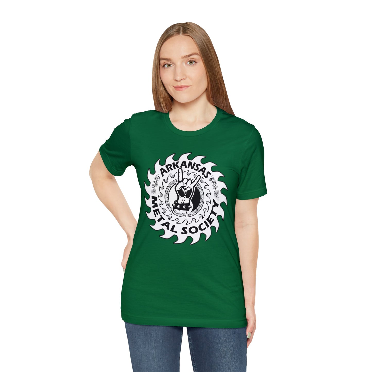 Arkansas Metal Society Unisex Jersey Short Sleeve Tee