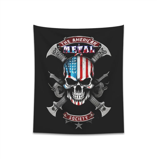 American Metal Society Printed Wall Tapestry