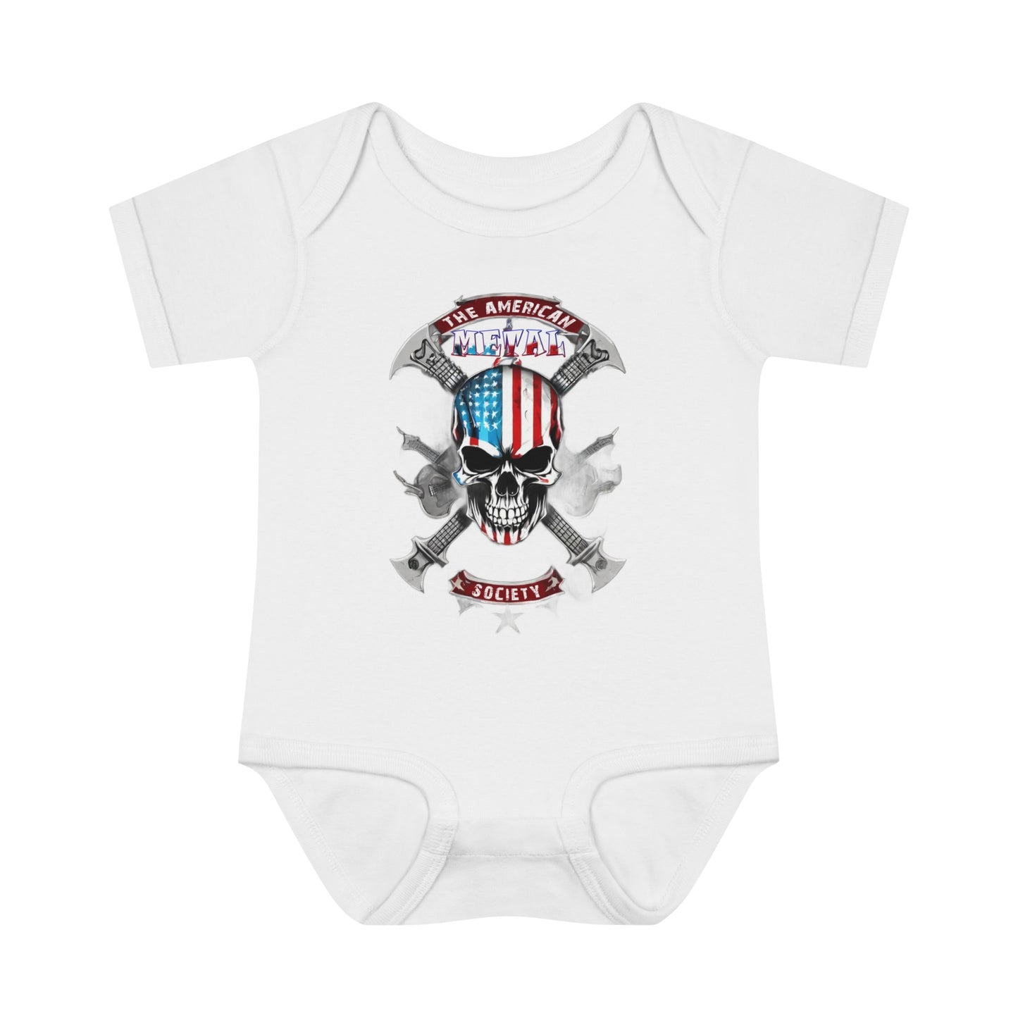 American Society Infant Baby Rib Bodysuit