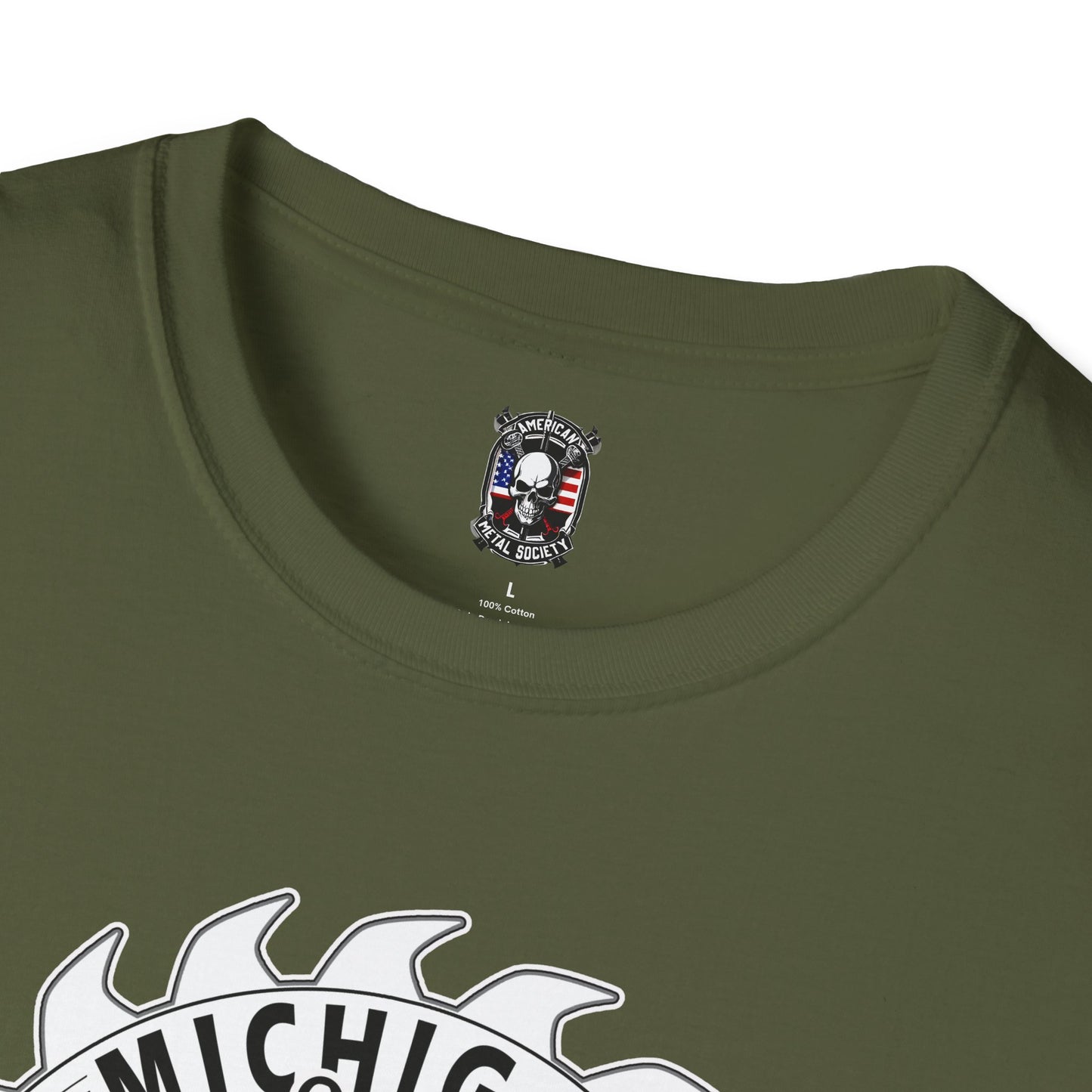 Michigan Metal Society Unisex Softstyle T-Shirt