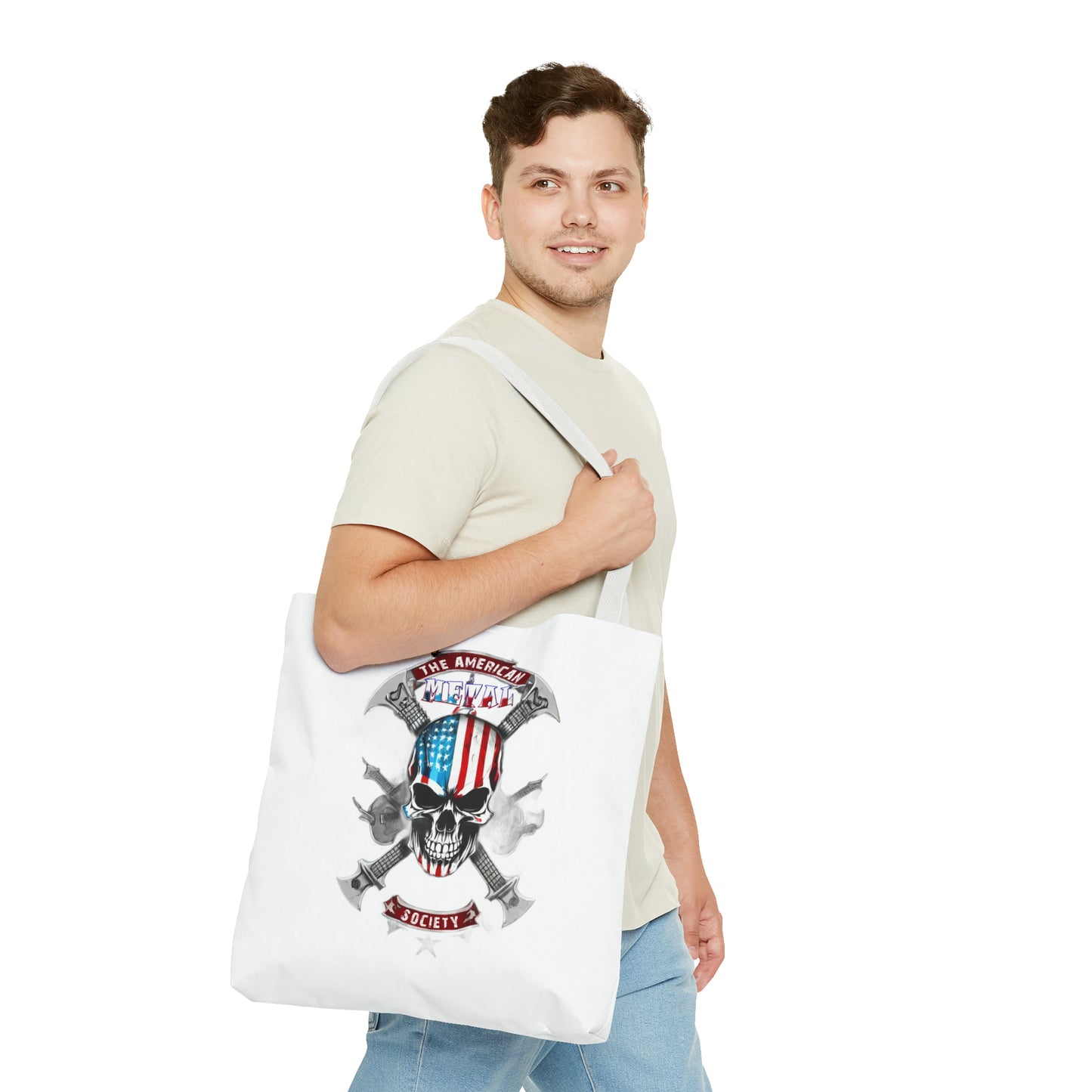 American Metal Society Tote Bag (AOP)