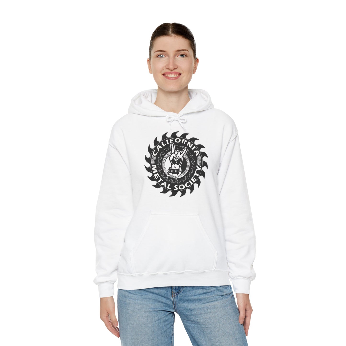 California Metal Society Unisex Heavy Blend™ Hooded Sweatshirt