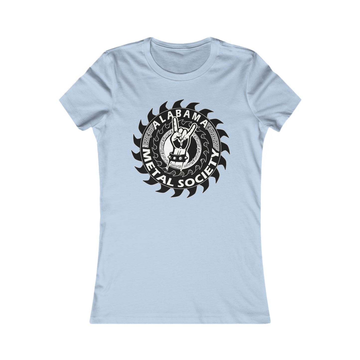 Alabama Metal Society Black logo Women's Favorite Tee