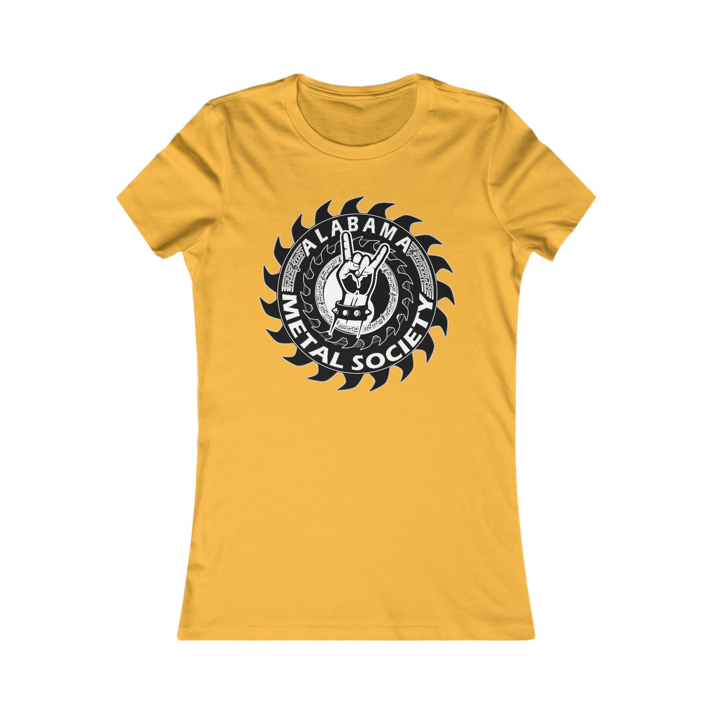 Alabama Metal Society Black logo Women's Favorite Tee