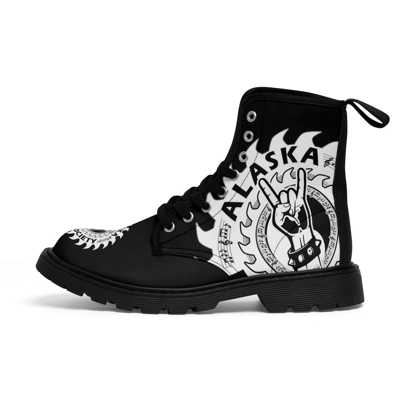 Alaska Metal Society Men's Canvas Boots